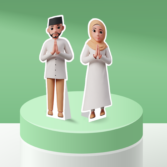 Character Akrilik Standee - A3