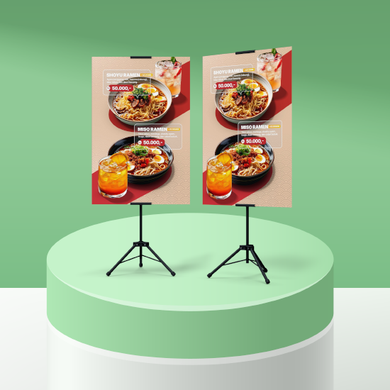 Tripod Banner Albatros 85x180