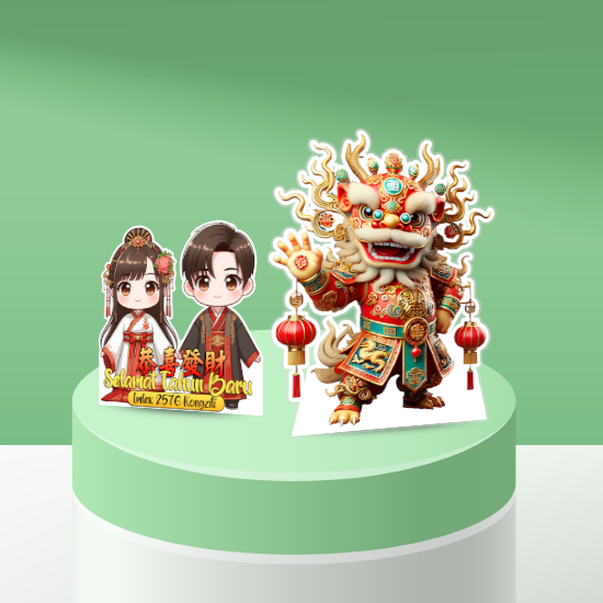 Character Akrilik Standee - 8x12